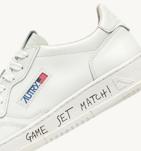 Sneakers Medalist Low – Pelle bianca