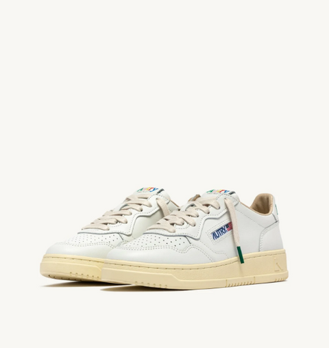 Sneakers Medalist Low – Pelle bianca