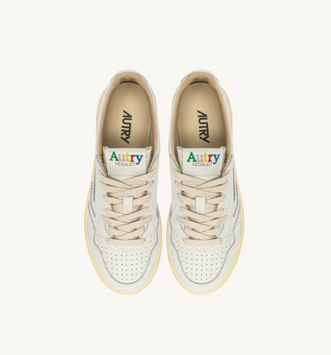 Sneakers Medalist Low – Pelle bianca