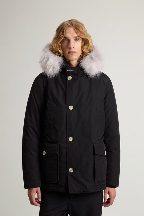 Woolrich Arctic Detachable Fur Anorak - Black