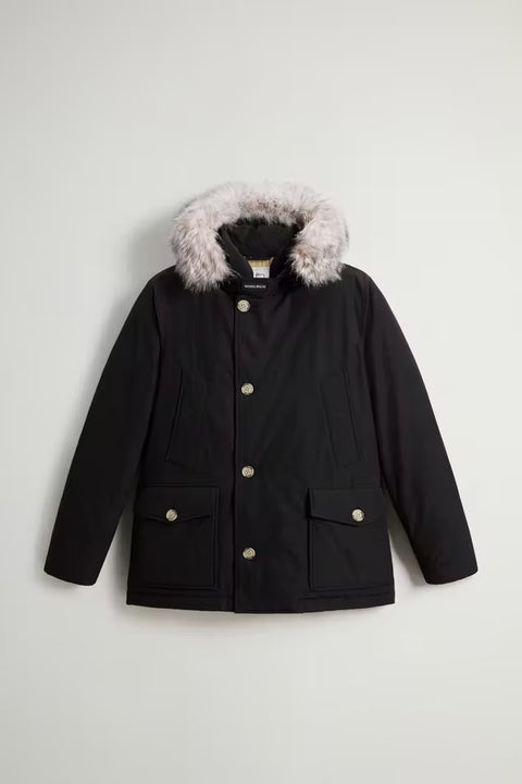 Woolrich Arctic Detachable Fur Anorak - Black