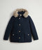 Woolrich Arctic Detachable Fur Anorak - Melton Blue