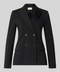 Blazer doppiopetto in jersey nero Weekend Max Mara Colibri