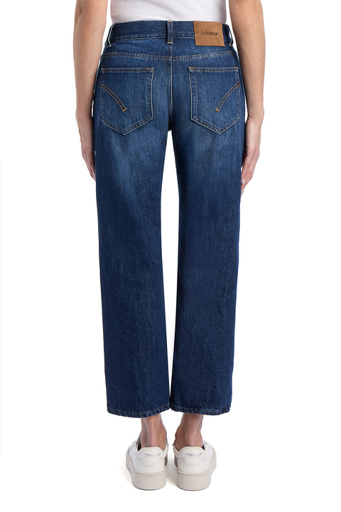 Dondup Jeans Dafne regular cropped Blue