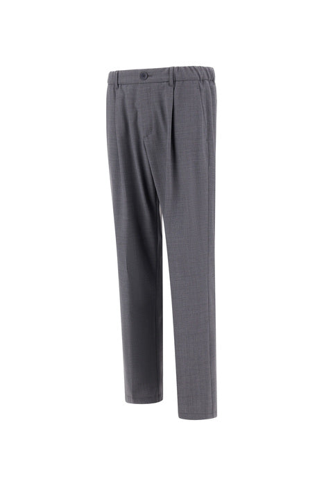 Herno Pantaloni Light Stretch Wooly lichene