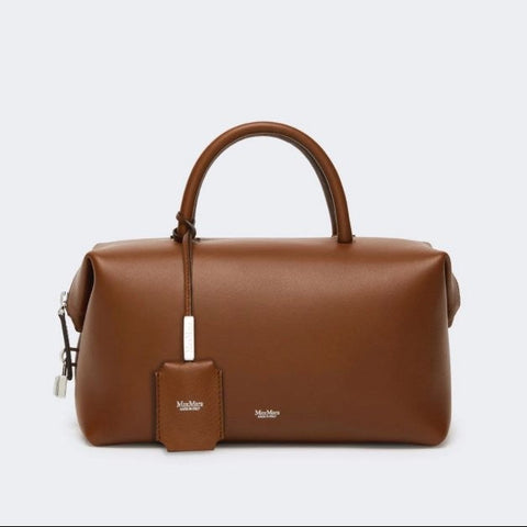 Borsa Holdall M in Pelle MM Brown