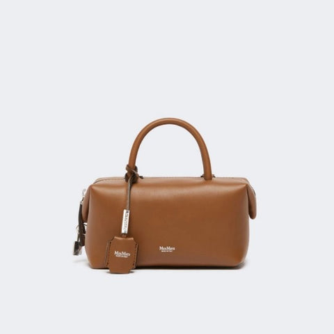Borsa Holdall S in Pelle MM Brown