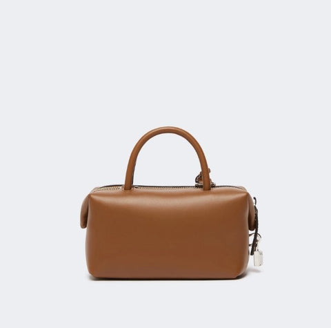 Borsa Holdall S in Pelle MM Brown