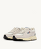 Sneakers Hyperway – Mesh e suede bianco e argento