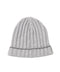 Cappello in Cashmere a Coste - Ciottolo