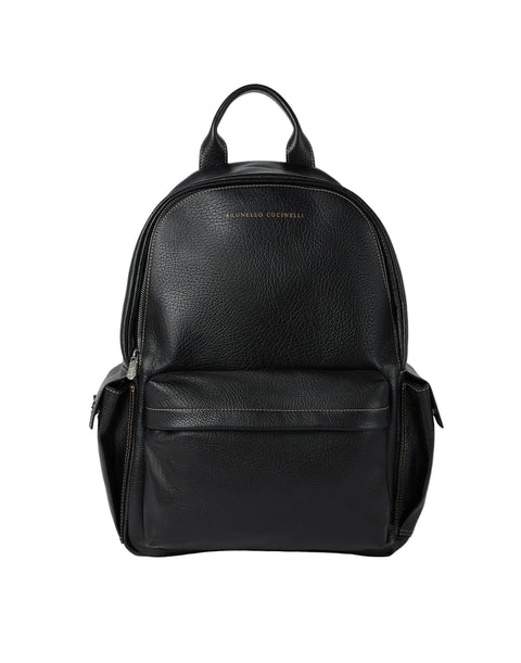 Zaino Travel in Pelle - Nero
