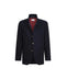Giacca in Panno di Cashmere Idrorepellente - Blu Colorato