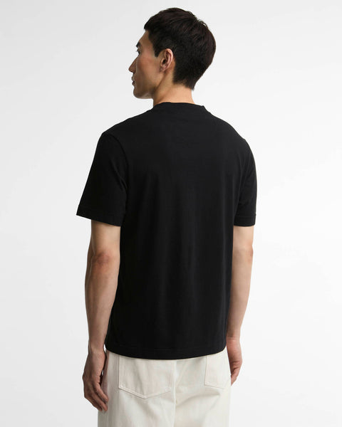 Barbour SMQ Rainey Graphic T-Shirt uomo nera - retro