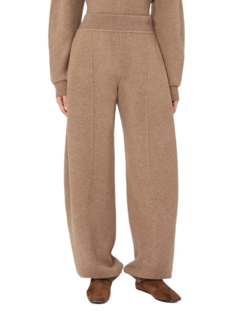 Max Mara Sfilata Pantalone in Jersey - Cacha Scuro Melange
