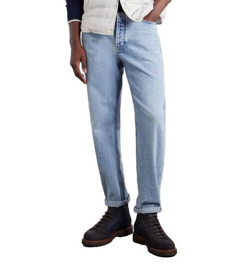 Boot Urban in Camoscio e Tessuto Techno - Dark Blue