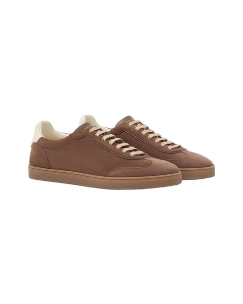 Sneakers in Camoscio - Fango
