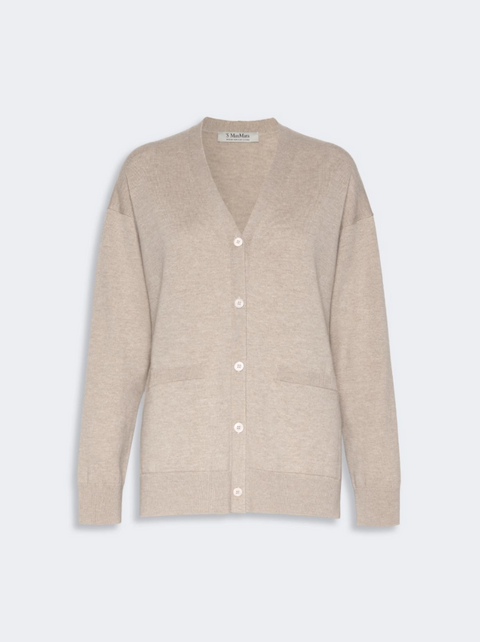 'S Max Mara Cardigan - Winter Camel Melange