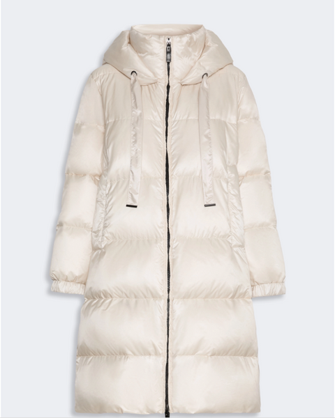 Max Mara The Cube Piumino Midi Trapuntato - Vaniglia