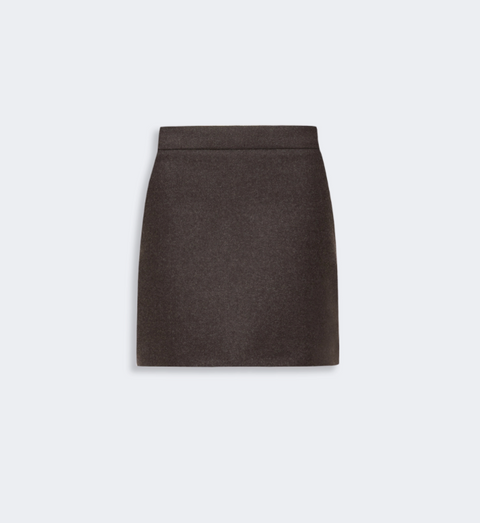 Max Mara Sfilata Gonna Corta Dritta - Lupo