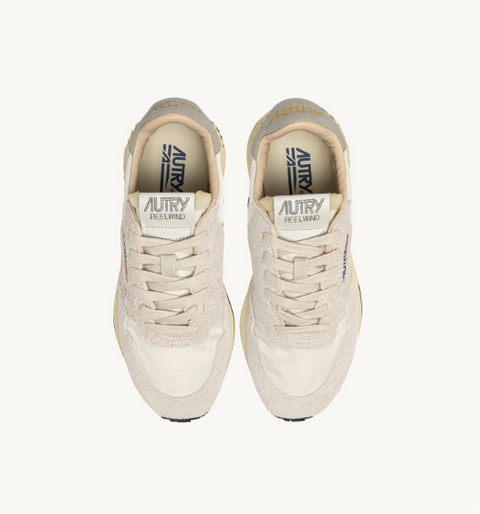 Autry Sneakers Reelwind Low – Nylon/Suede Beige