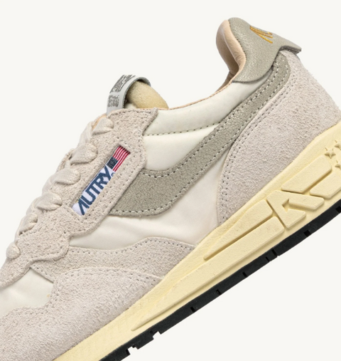 Autry Sneakers Reelwind Low – Nylon/Suede Beige