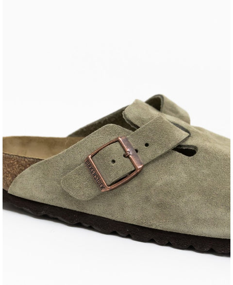 Birkenstock Boston Taupe dettaglio