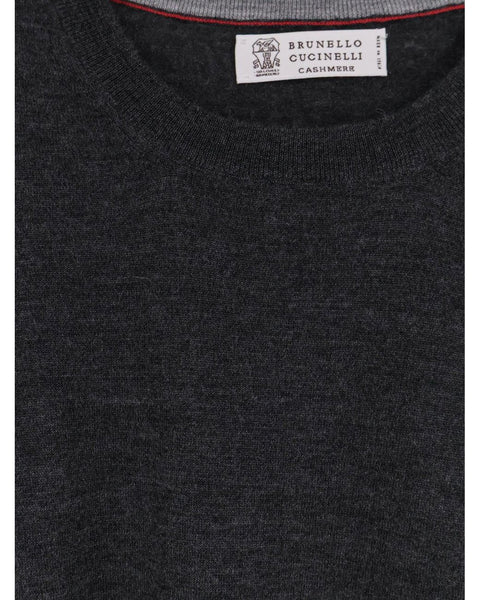 Maglia Leggera in Cashmere e Seta - Antracite