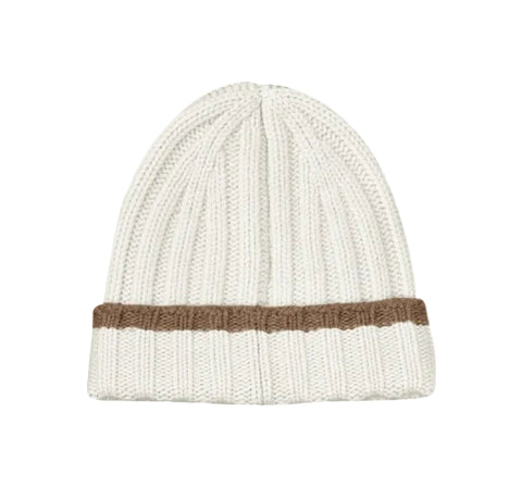Cappello Gran Sasso in cashmere bianco 10165/15576/001