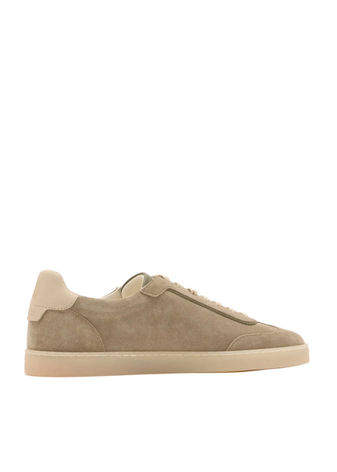 Sneakers in Camoscio - Army Washed